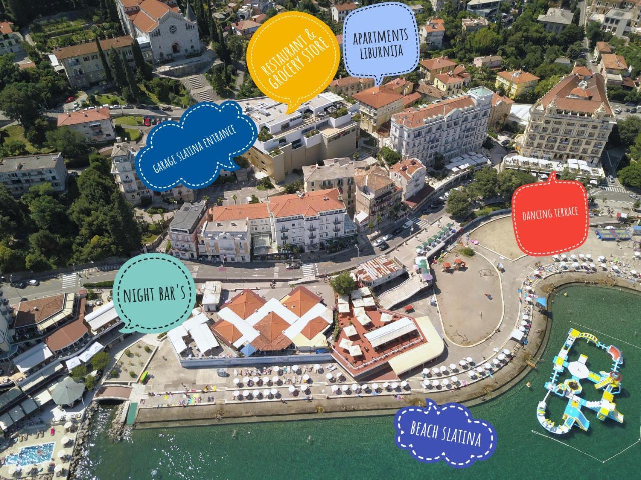 Apartments And Rooms Liburnija Opatija Exteriör bild